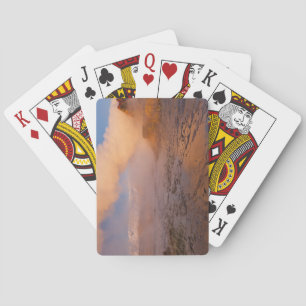 Fly Geyser in de Black Rock Desert Pokerkaarten