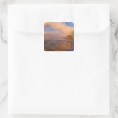 Fly Geyser in de Black Rock Desert Vierkante Sticker (Tas)