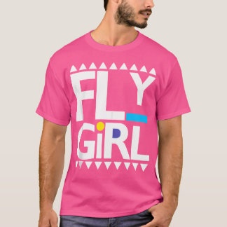 Fly Girl 80s 90s Old School Hip Hop T-shirt