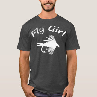 Fly Girl Fly Fishing T T-shirt
