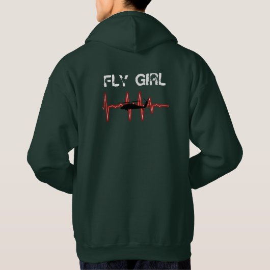 Fly Girl Hoodie (Achterkant)