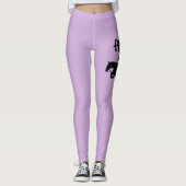 Fly Girl Horse Show Jumping Equestrian Rider Leggings (Voorkant)