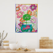 Fly Girl Poster (Keuken)