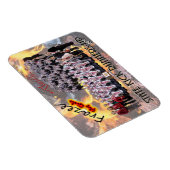 Fly Girls State Kick Runners-up 3x4" fotomagneet Magneet (Rechterzijde)