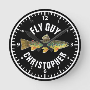 FLY GUY Brown Trout Vist de visserij persoonlijk a Ronde Klok