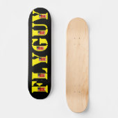 FLY GUY JMT USA 7 3/4-inch skateboard Deck (Voorkant)