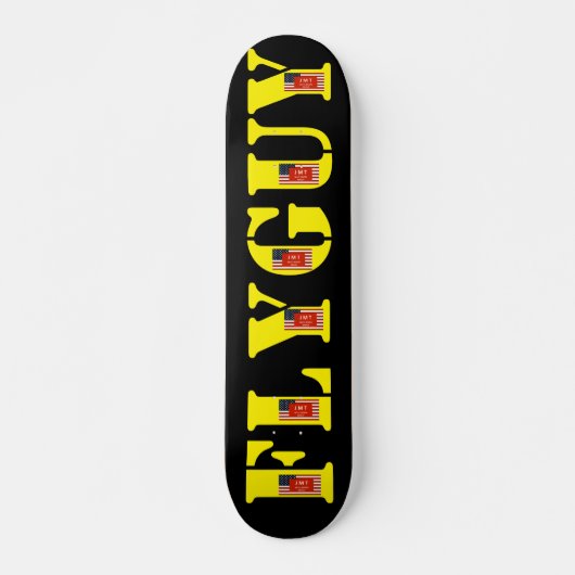 FLY GUY JMT USA 7 3/4-inch skateboard Deck (Voorkant)