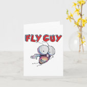 Fly Guy Kinder Kostuum T-shirt Kaart (Gele Bloem)