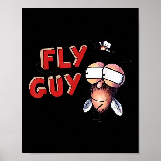 Fly Guy Kinder Kostuum T-shirt Poster (Voorkant)