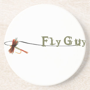 Fly Guy Zandsteen Onderzetter
