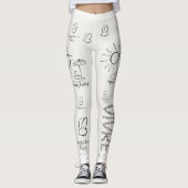 Fly happiness leggings (Voorkant)