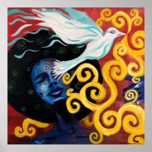 Fly High (afdrukken) Poster