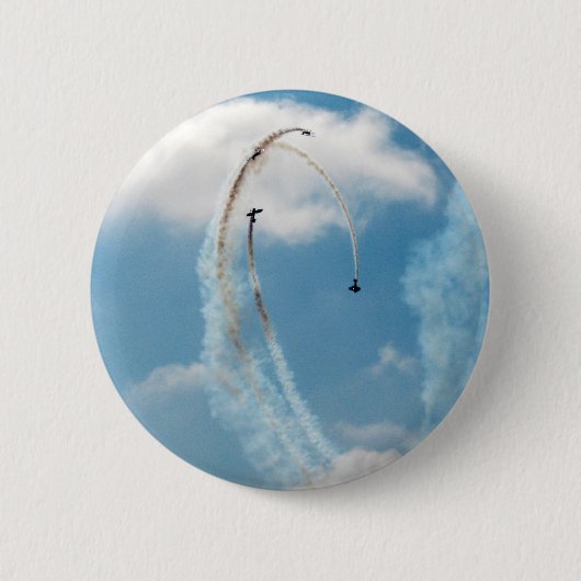 Fly High Blue Sky Series 2 Pin Button (Voorkant)