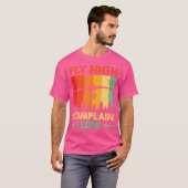 Fly High Complain Low Hang Gliding Hang Glider Pil T-shirt (Voorkant volledig)