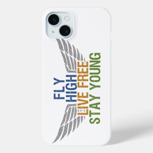 FLY High Custom iPhone 5 hoesje-mate Case-Mate iPhone Case (Achterkant)