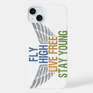FLY High Custom iPhone 5 hoesje-mate 15 Plus Case