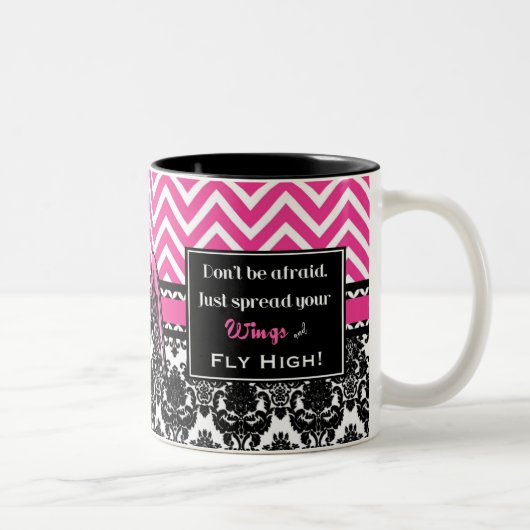 Fly High Dana-Mok Tweekleurige Koffiemok (Rechts)