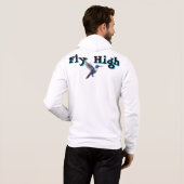 Fly High Hummingbird Hoodie (Achterkant volledig)