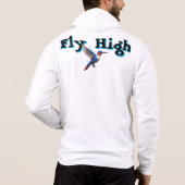 Fly High Hummingbird Hoodie (Achterkant)