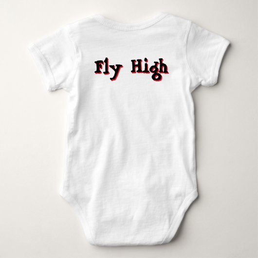 Fly High Hummingbird Romper (Achterkant)