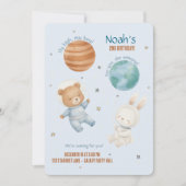 Fly High, Little Astronaut  Kaart (Voorkant)