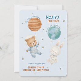 Fly High, Little Astronaut Kaart