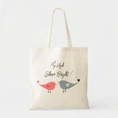 Fly high Modern Uplifting Positive Quote tote bag (Voorkant)