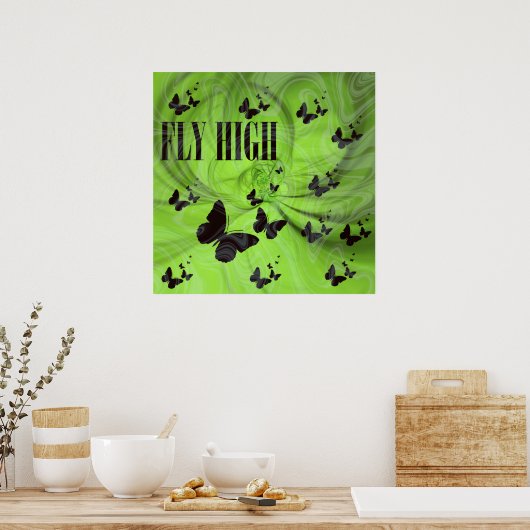 Fly High Poster (Keuken)