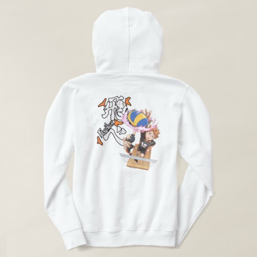 🏐Fly High Volleyball Tee & Hoodie – Crow Spirit🏐 (Design achterkant)