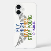 FLY hoesjes voor hoog aangepast monogram (Achterkant)