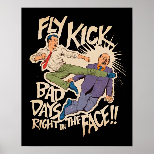 Fly Kick Poster (Voorkant)