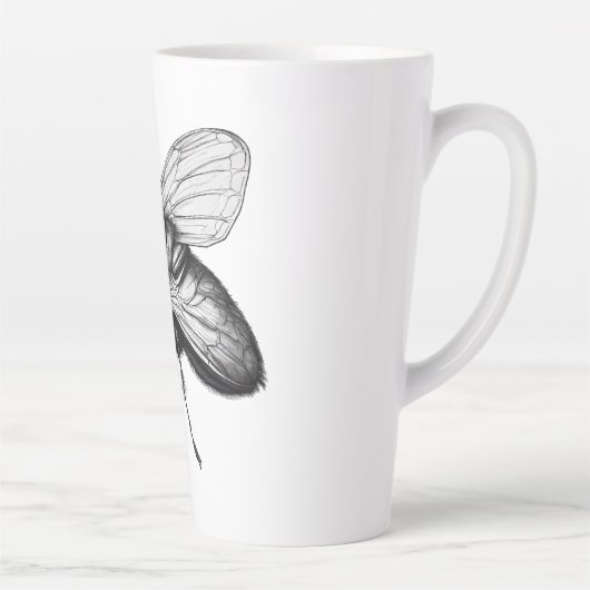 Fly Latte Coffee Mok (Rechts)