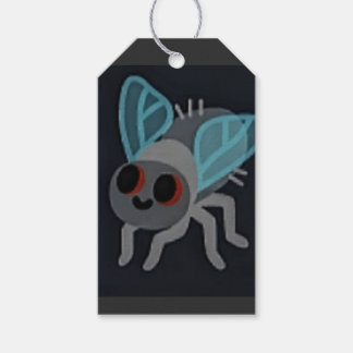 Fly mascot gift label cadeaulabel