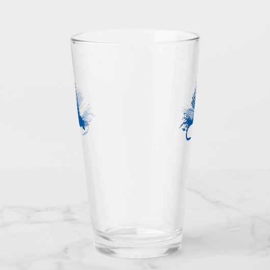 Fly Master - Blauw Pint Glas (Rechts)