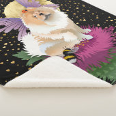 FLY ME NAAR MOON Kies de grootte Sherpa Blanket Deken (3/4)