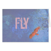 Fly Mixed Media Digital Art (Voorkant Horizontaal)