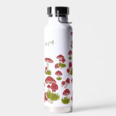 Fly Mushrooms Goblincore Garden Custom Name Waterfles (Links)