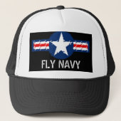 FLY NAVY TRUCKER PET (Voorkant)