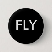 FLY RONDE BUTTON 5,7 CM (Voorkant)