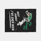 Fly Saquon Fly Beste Hundle Ik heb ooit gezien Eag Fleece Deken (Voorkant (Horizontaal))