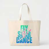 Fly Soar Dance Grote Tote Bag (Voorkant)