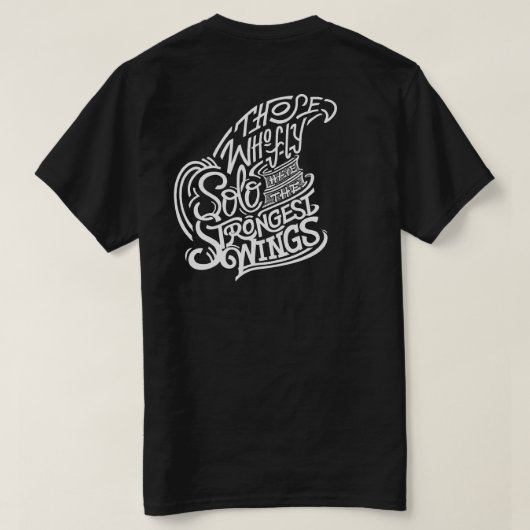Fly Solo T-shirt (Design achterkant)