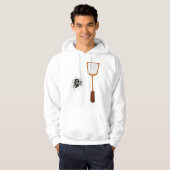 Fly Swat Dead Insect Mannen Hoodie (Voorkant volledig)