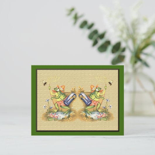 Fly Swatter Briefkaart (Staand voorkant)