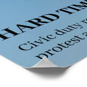 fly toward the light poster (Hoek)