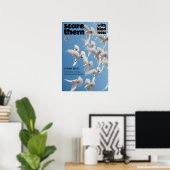 fly toward the light poster (Thuiskantoor)