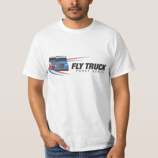 Fly Truck Proxy Series White TShirt Graphics Front (Voorkant)