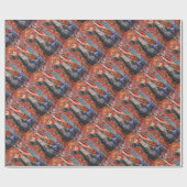 "Fly Tyer Dreams" forel gevist omslagpapier Cadeaupapier (Vlak)