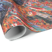 "Fly Tyer Dreams" forel gevist omslagpapier Cadeaupapier (Rol Hoek)