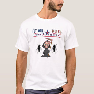 Fly will Vote Meme 2020 T-shirt